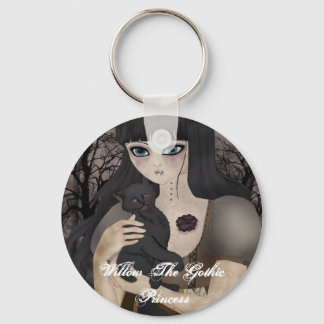 Mein mit Augen Schwarzer-Felin-Schlüsselanhänger Schlüsselanhänger