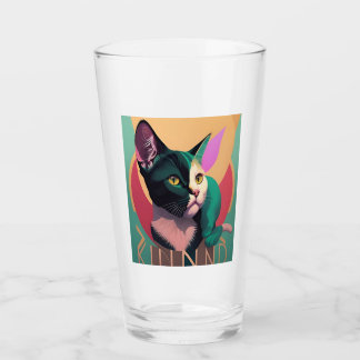 Mein Mitbewohner ist eine Katze Glas