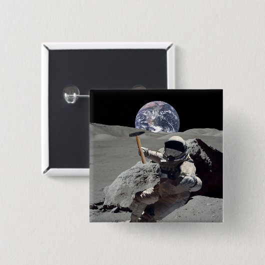 Mein Mond Button (Vorne & Hinten)