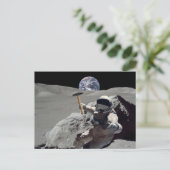 Mein Mond Postkarte (Stehend Vorderseite)