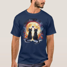 Mein Mondlicht Valentine Kitty Cat T - Shirt