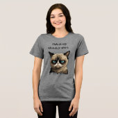 Mein Montag-Shirt Tri-Blend Shirt (Vorderseite voll)