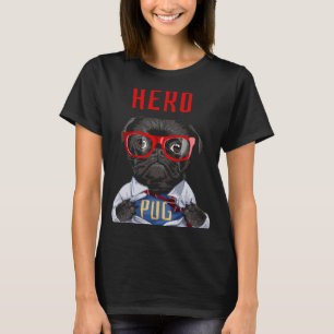 Mein Mops ist mein toller Held, ein Witz für den M T-Shirt