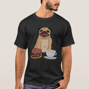 Mein Mops Lieben Kuchen und Kaffee für das Lieblin T-Shirt