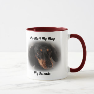 Mein Mops, meine Tasse, meine Freunde. Tasse