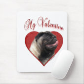 Mein Mops Valentine Mousepad (Mit Mouse)