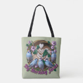 Mein morgendliches JAVA mit Java-Sperlingen Tasche (Rückseite)