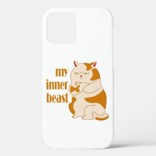 Mein motivierend Zitat aus fauler Katze Case-Mate iPhone Hülle