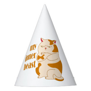 Mein motivierend Zitat aus fauler Katze Partyhütchen