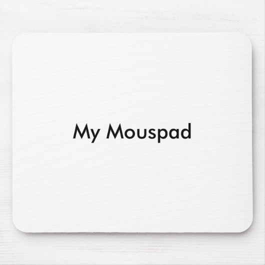 Mein Mouspad Mousepad (Vorne)