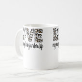 Mein Muay-Thai-Oma-Leben Muay-Thai-Großmutter Kaffeetasse (Vorderseite Links)