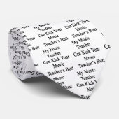 Mein Musik-Lehrer kann Ihres Musik-Lehrers treten Krawatte (Gerollt)