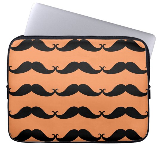 Mein Mustache Laptopschutzhülle (Vorderseite)