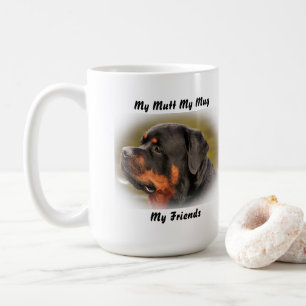 Mein Mutt Mein Becher Meine Freunde. Kaffeetasse