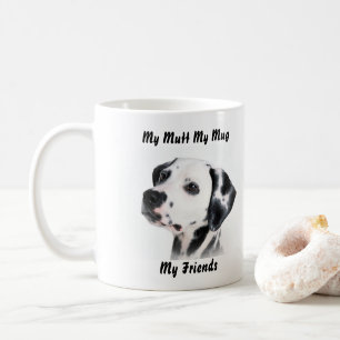 Mein Mutt Mein Becher Meine Freunde. Kaffeetasse
