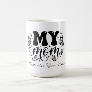 Mein Mutter Ästhetik Schmetterling Muttertag-Shirt Kaffeetasse