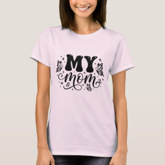 Mein Mutter Ästhetik Schmetterling Muttertags-Shir T-Shirt