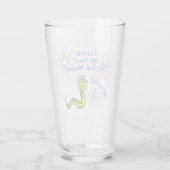 Mein mystisches magisches World Green Snake Glass Glas (Rückseite)