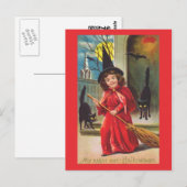 Mein Nachtausflug - Halloween Postkarte (Vorne/Hinten)