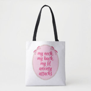 Mein Nacken Mein Rücken Meine Kleinen Angstattacke Tasche