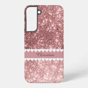 Mein Name auf Roségold Samsung Galaxy Hülle
