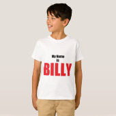 Mein Name ist Billy T-Shirt (Vorne ganz)