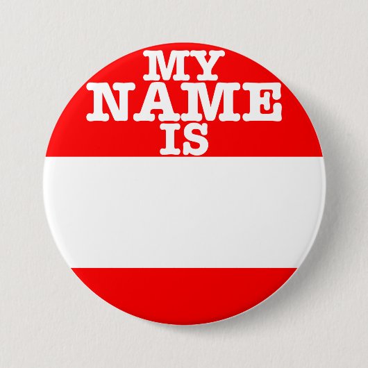 Mein Name ist Button (Vorderseite)