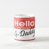 Mein Name ist G-Vati Kaffeetasse (Mittel)