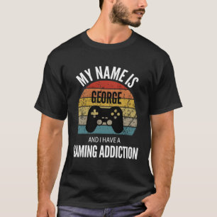 Mein Name ist George, und ich habe einen Gaming-Zu T-Shirt