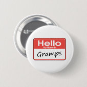 Mein Name ist Gramps Button (Vorne & Hinten)