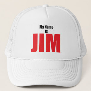 Mein Name ist Jim Truckerkappe
