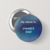 Mein Name ist - Knopf Button (Vorne & Hinten)