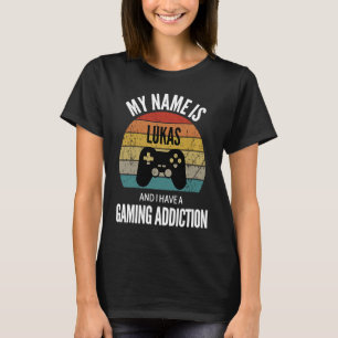 Mein Name ist Lukas und ich habe einen Glücksspiel T-Shirt
