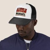Mein Name ist Michael-Hut Truckerkappe (Beispiel)