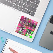 Mein Name ist nicht Donna Aufkleber (Laptop mit iPhone)