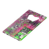 Mein Name ist nicht Donna Geldbeutel Flaschenöffner (Rückseite Schrägansicht)