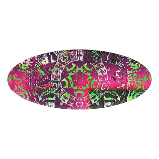 Mein Name ist nicht Donna Namenschild (Vorderseite)