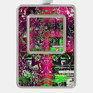 Mein Name ist nicht Donna Rahmen-Ornament Silber