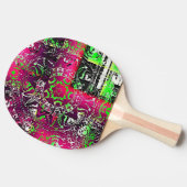 Mein Name ist nicht Donna und Tischtennis Schläger (Seitenansicht)