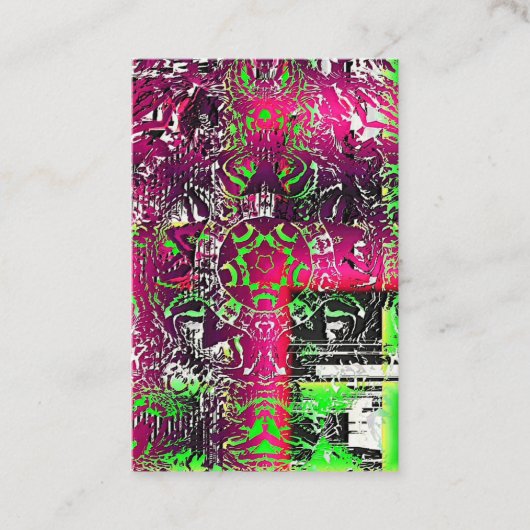 Mein Name ist nicht Donna Visitenkarte (Vorderseite)