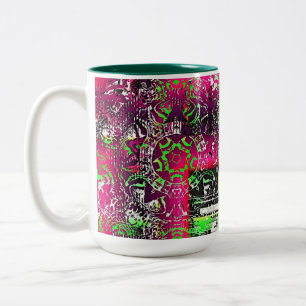 Mein Name ist nicht Donna Zweifarbige Tasse
