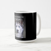 Mein Name ist Stoppt diesen lustigen Hyper Sibirie Kaffeetasse (VorderseiteRechts)