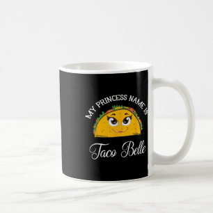 Mein Name ist Taco Belle - Funny Pun Cinco D Kaffeetasse