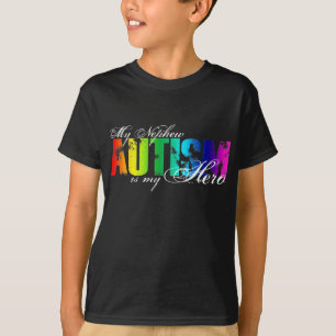 Mein Neffe mein Held - Autismus T-Shirt