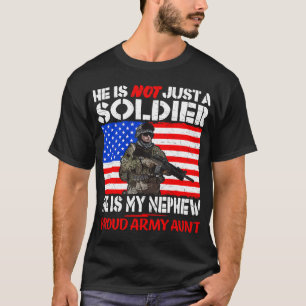 Mein Nephee, mein Soldat Helden 2Proud Armeeteunt T-Shirt