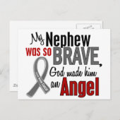 Mein Nephew ist ein Hirnkrebs des Engels 1 Postkarte (Vorne/Hinten)