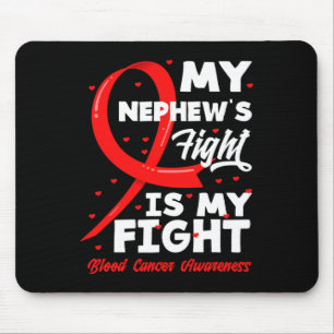 Mein Nephews Kampf ist mein Kampf gegen Blutkrebs Mousepad