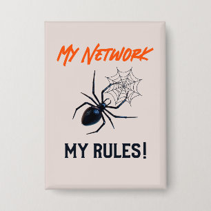 Mein Netzwerk, meine Regeln herrschen IT Button