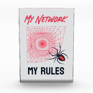 Mein Netzwerk, meine Regeln herrschen IT Fotoblock