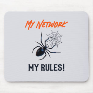 Mein Netzwerk, meine Regeln herrschen IT Mousepad